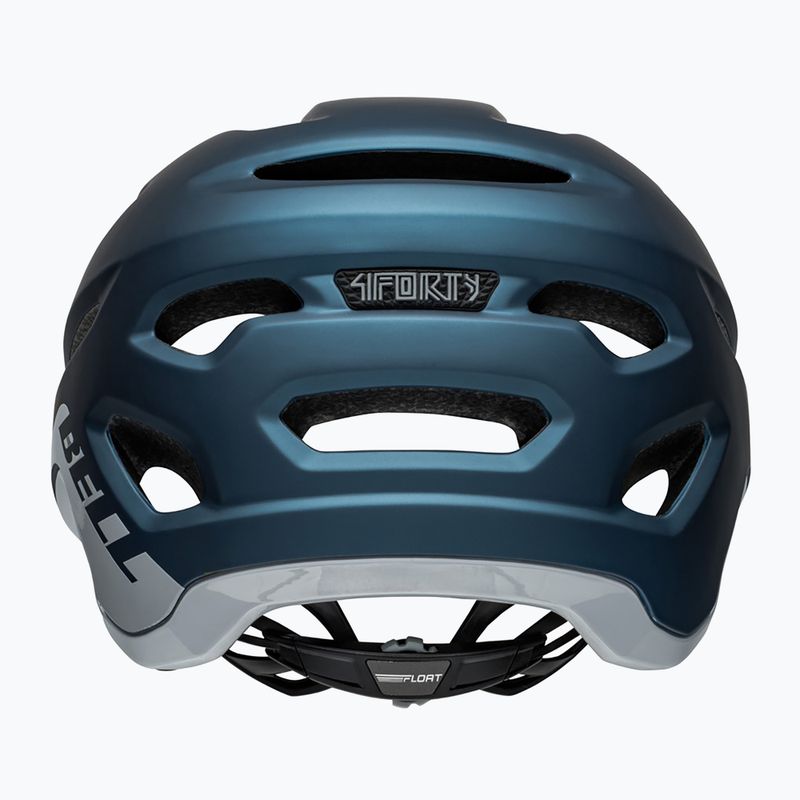Casco da bici Bell 4Forty Integrated MIPS opaco lucido blu/grigio 3