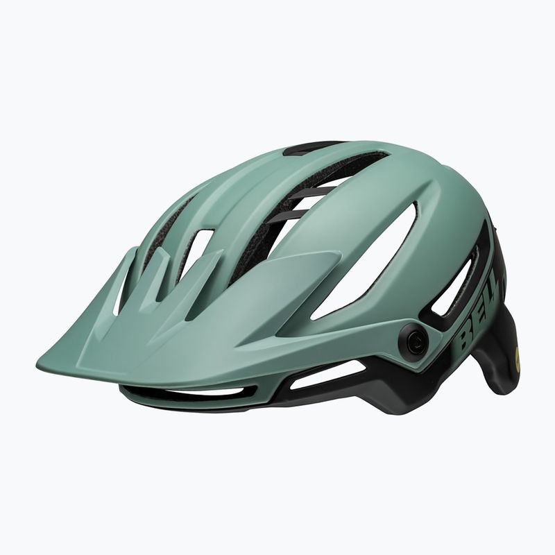 Casco da bici Bell Sixer Integrated MIPS verde scuro/nero