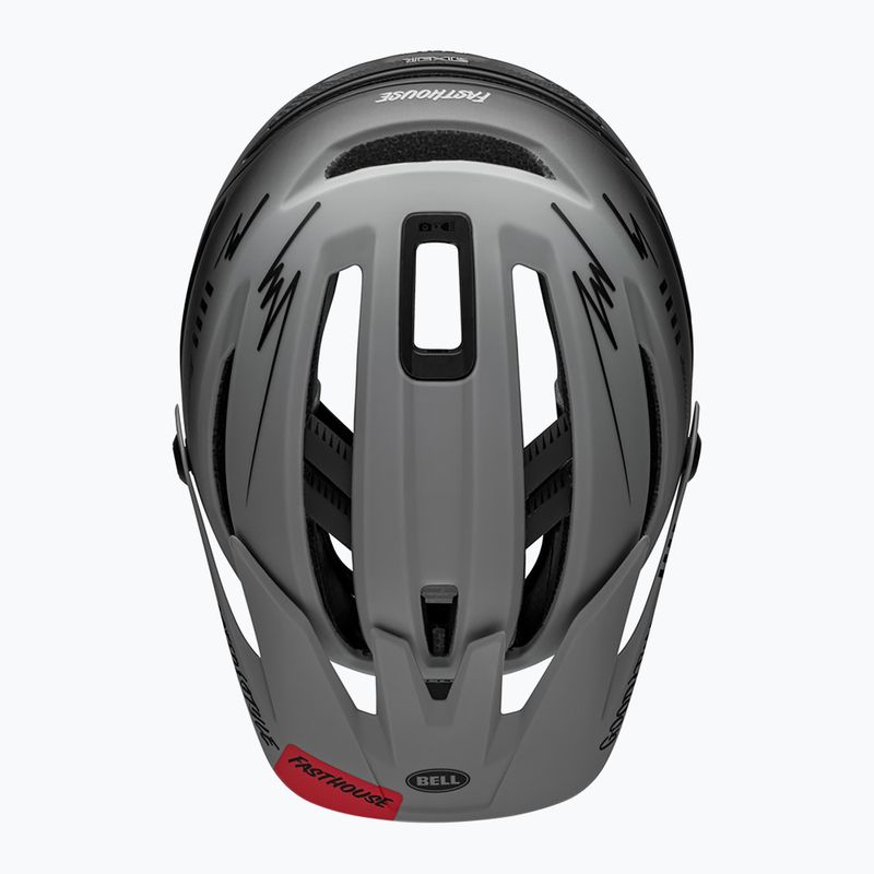 Bell Sixer Integrated MIPS fasthouse casco da bici after hours nero opaco/grigio 4