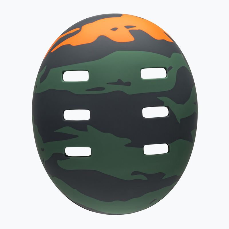 Casco Bell Span Jr per bambini verde opaco/arancione 5