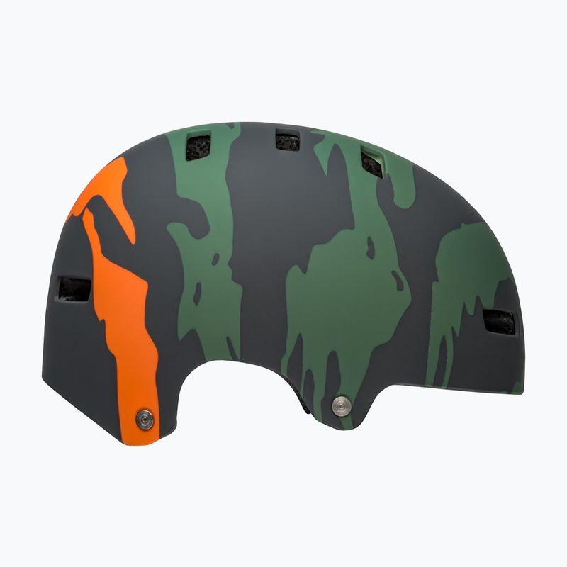 Casco Bell Span per bambini ravine verde opaco/arancio 2