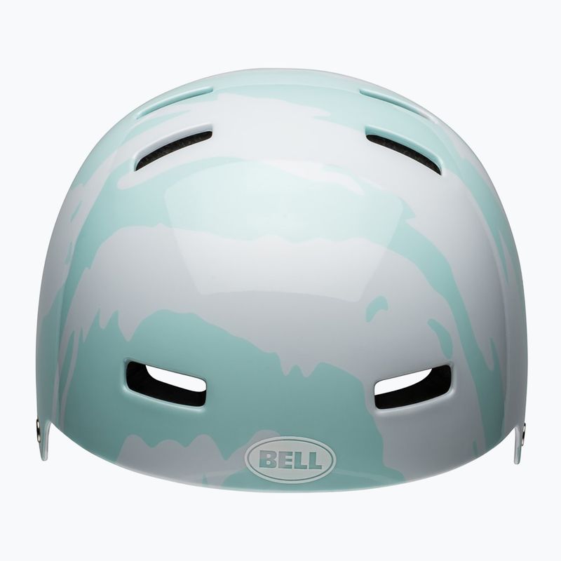 Casco Bell Span Jr per bambini bianco/blu lucido 3