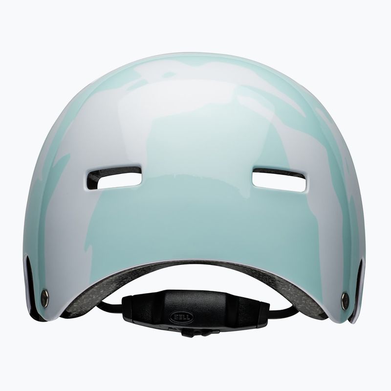 Casco Bell Span Jr per bambini bianco/blu lucido 4