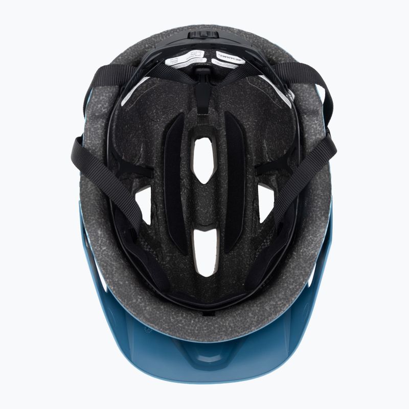 Casco da bici per bambini Bell Sidetrack Jr blu opaco 5