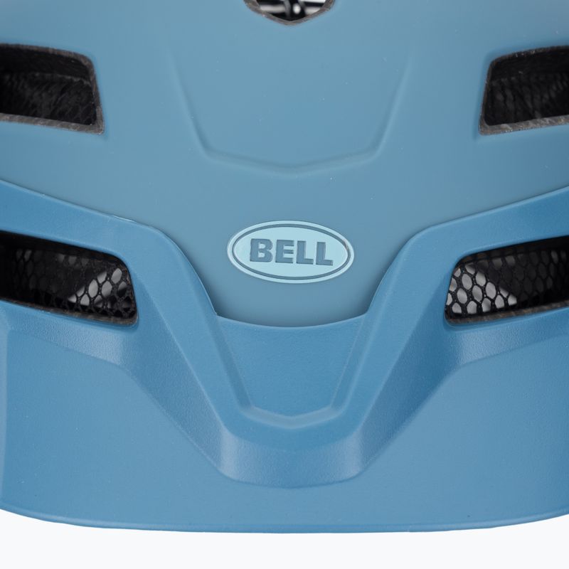 Casco da bici per bambini Bell Sidetrack Jr blu opaco 7