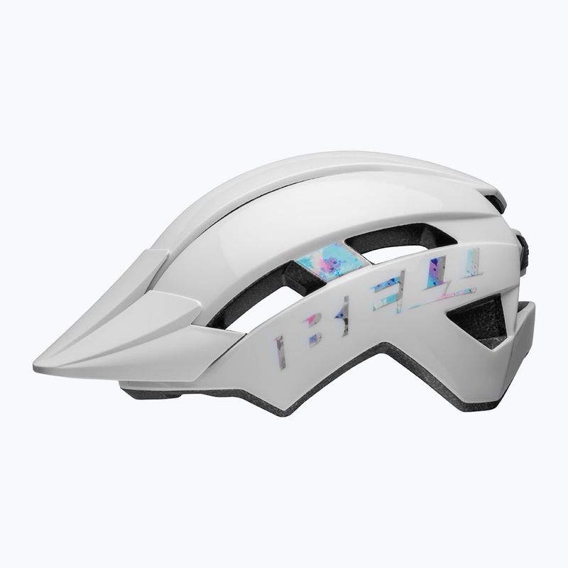 Casco da bici per bambini Bell Sidetrack II Integrated MIPS Jr bianco lucido 2