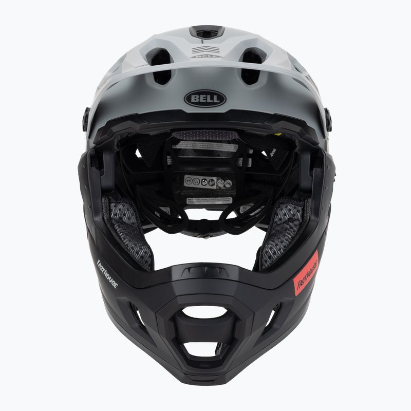 Casco da bici Bell FF Super DH MIPS Spherical grigio opaco/nero 2