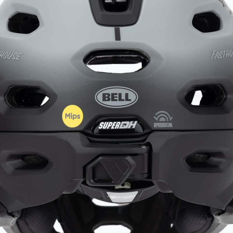 Casco da bici Bell FF Super DH MIPS Spherical grigio opaco/nero 7