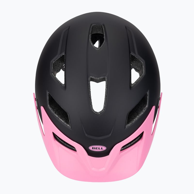 Casco da bici per bambini Bell Sidetrack Jr rosa opaco 6