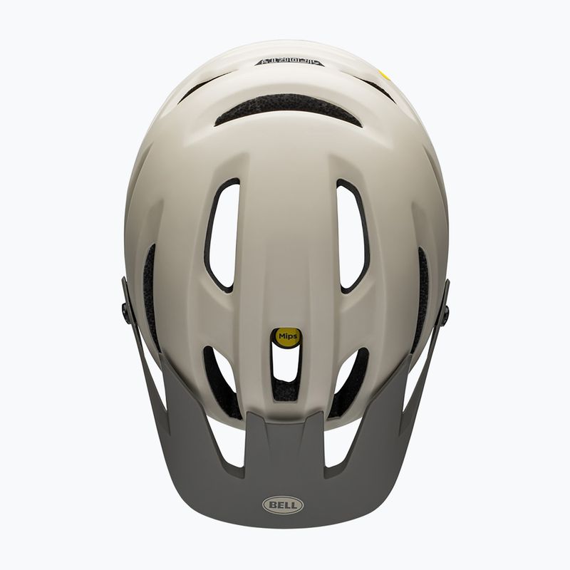 Casco da bici Bell 4Forty Integrated MIPS opaco lucido/cemento 4