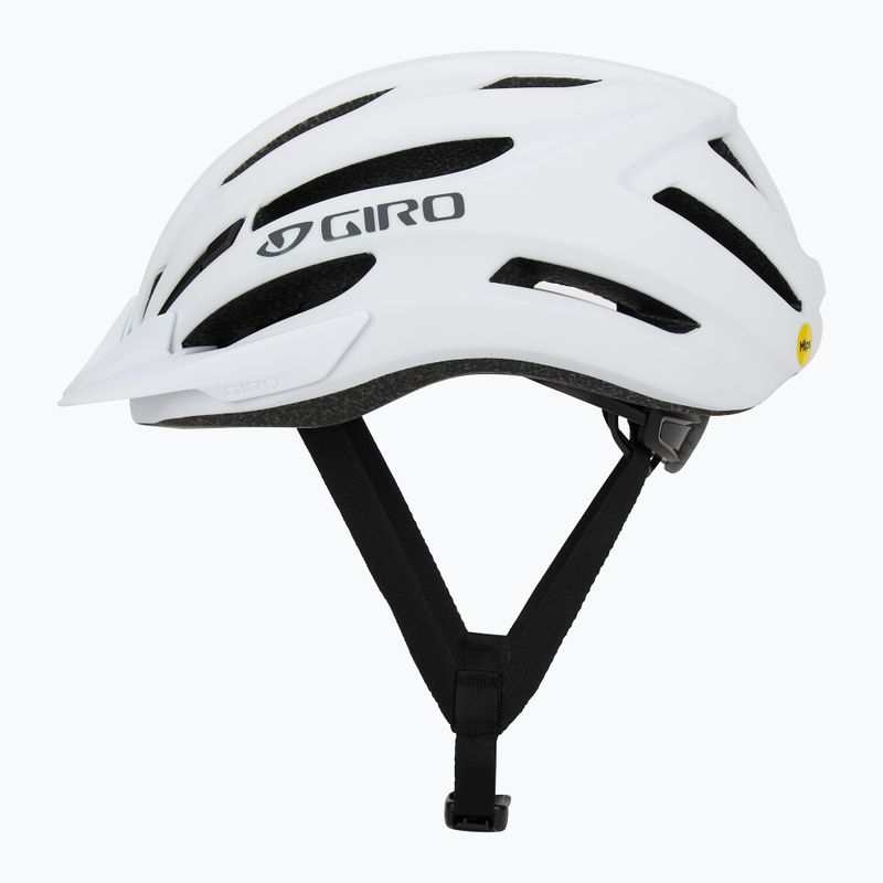 Casco da bicicletta Giro Register II Integrated MIPS bianco opaco/carbonio 5