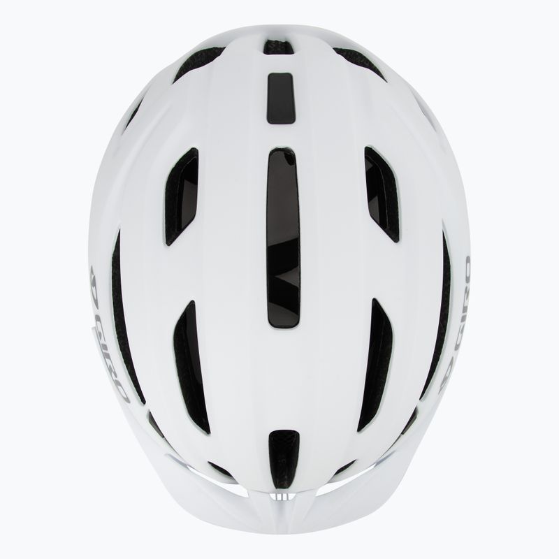 Casco da bicicletta Giro Register II Integrated MIPS bianco opaco/carbonio 6