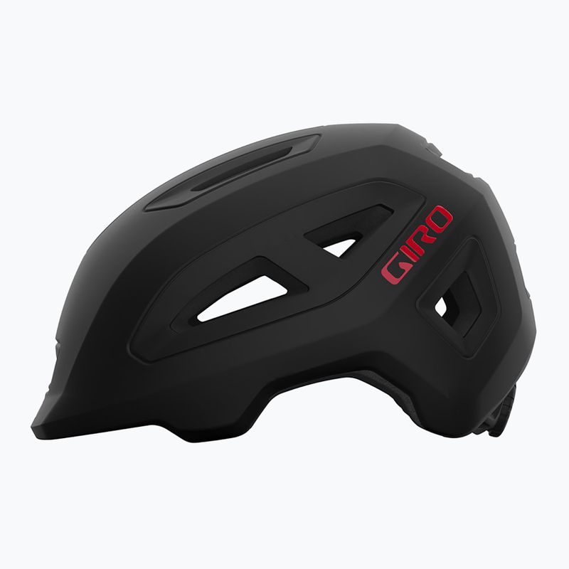 Giro Scamp II Integrated MIPS casco da bici per bambini nero opaco/rosso 2