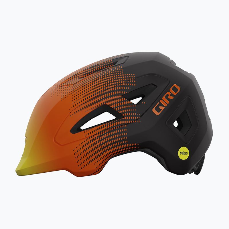 Giro Scamp II Integrated MIPS arancione opaco torri casco da bici per bambini 2