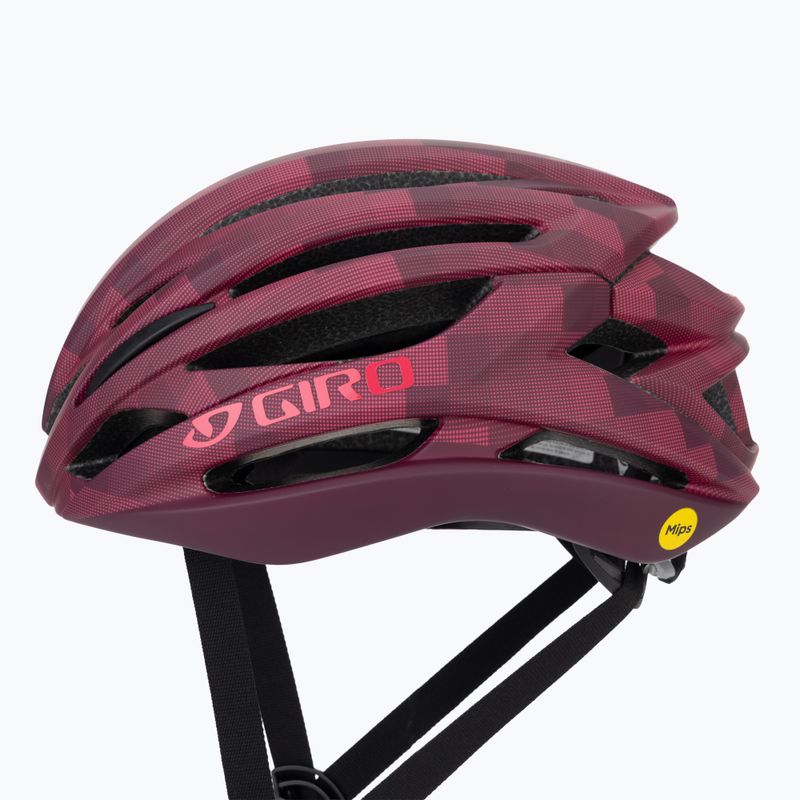 Giro Syntax Integrated MIPS casco bici torri ciliegio scuro opaco 9