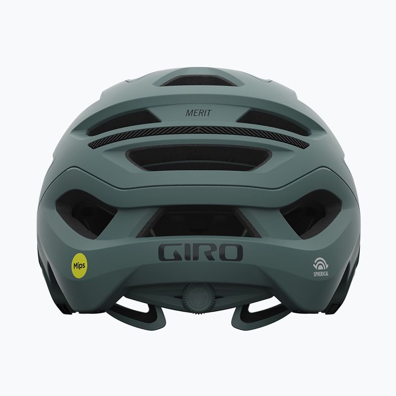 Casco bici Giro Merit Spherical MIPS minerale opaco 3