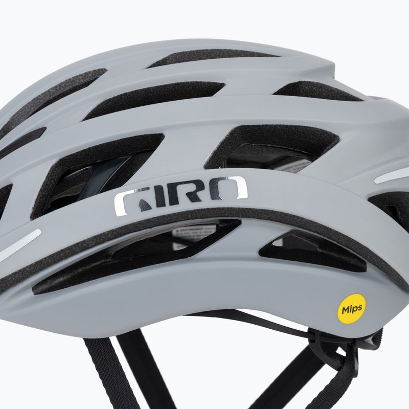 Giro Helios Spherical MIPS casco da bici in pelle di squalo opaca 7