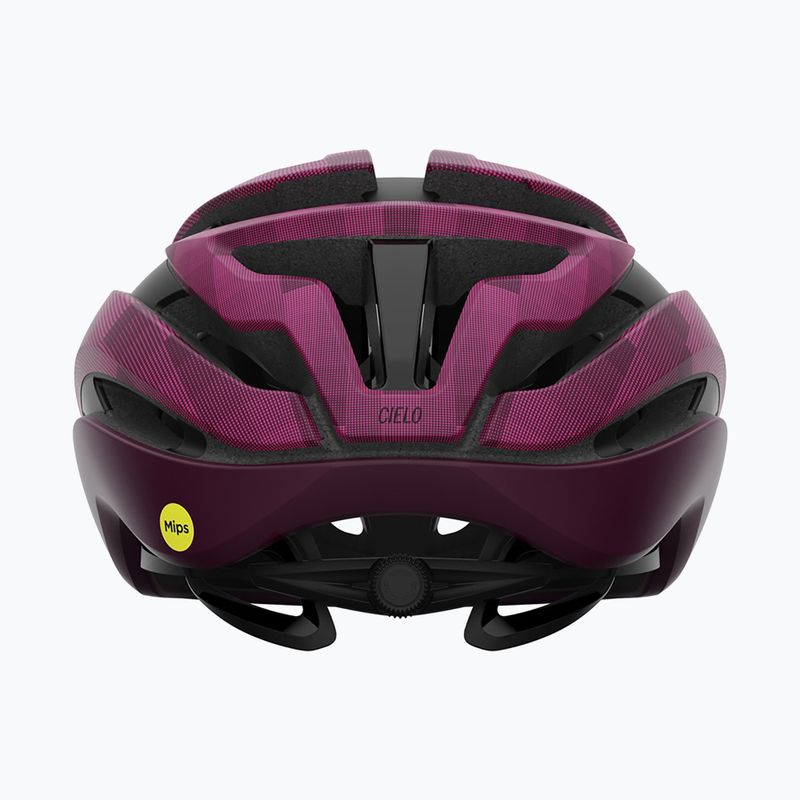 Giro Cielo MIPS matte dark cherry towers casco da bici 3