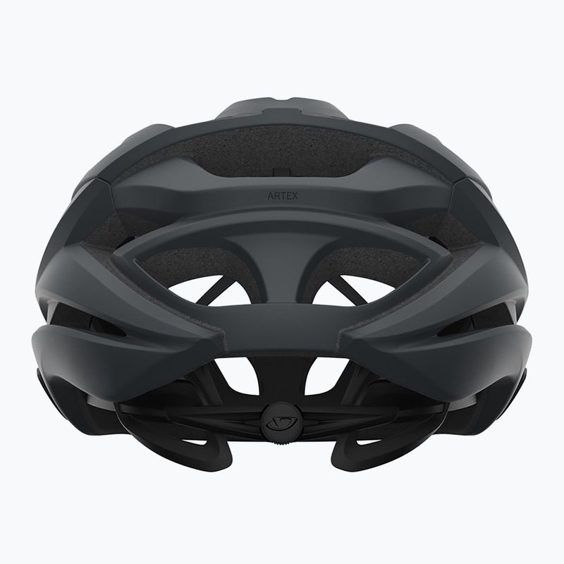 Giro Artex Integrated MIPS casco da bici in pelle di squalo scuro opaco 3