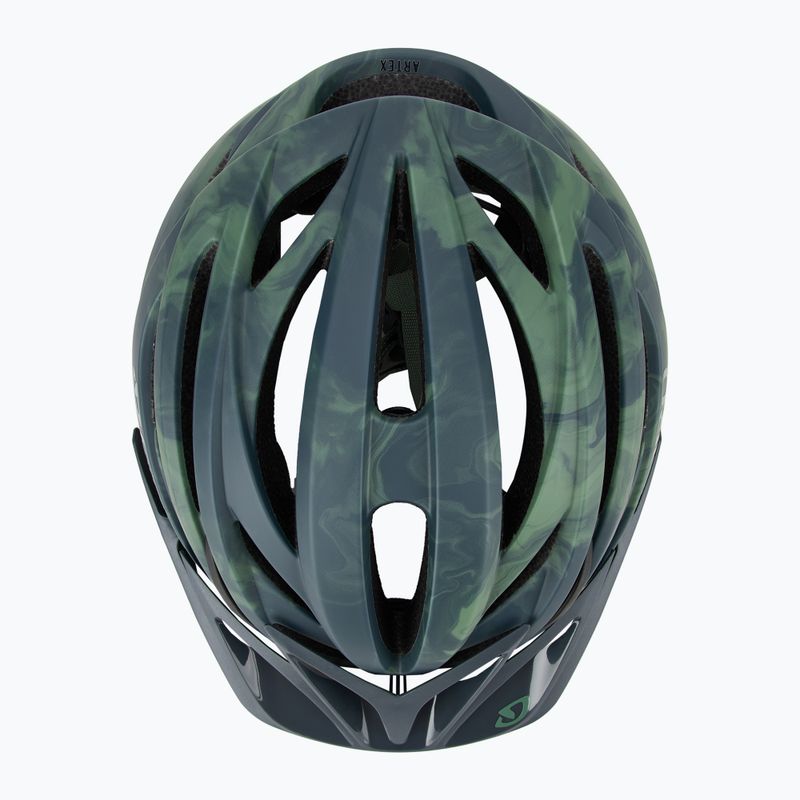 Giro Artex Integrated MIPS casco da bici siepe verde/polvere cosmica 5