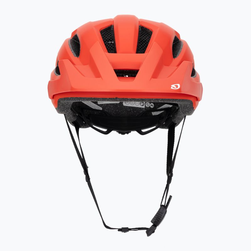 Giro Fixture II Integrated MIPS casco da bici per bambini rosso opaco fade 2