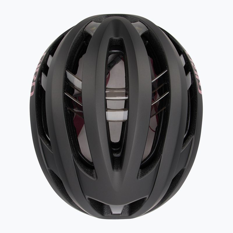 Casco da bici Giro Aries Spherical MIPS opaco metallizzato carbone/rosa polveroso 5