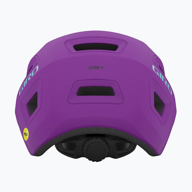 Casco da bici per bambini Giro Scamp II Jr viola opaco 10