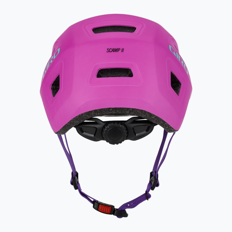 Casco da bici per bambini Giro Scamp II Jr viola opaco 3