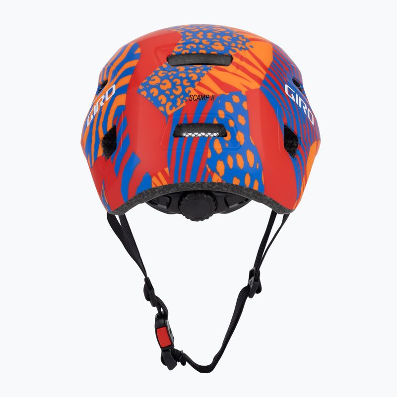 Casco da bici per bambini Giro Scamp II Jr rosso opaco animale 4