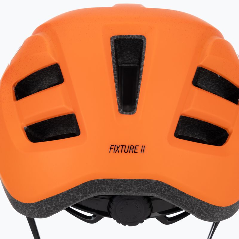 Casco da bici per bambini Giro Fixture II rosso opaco sfumato 9