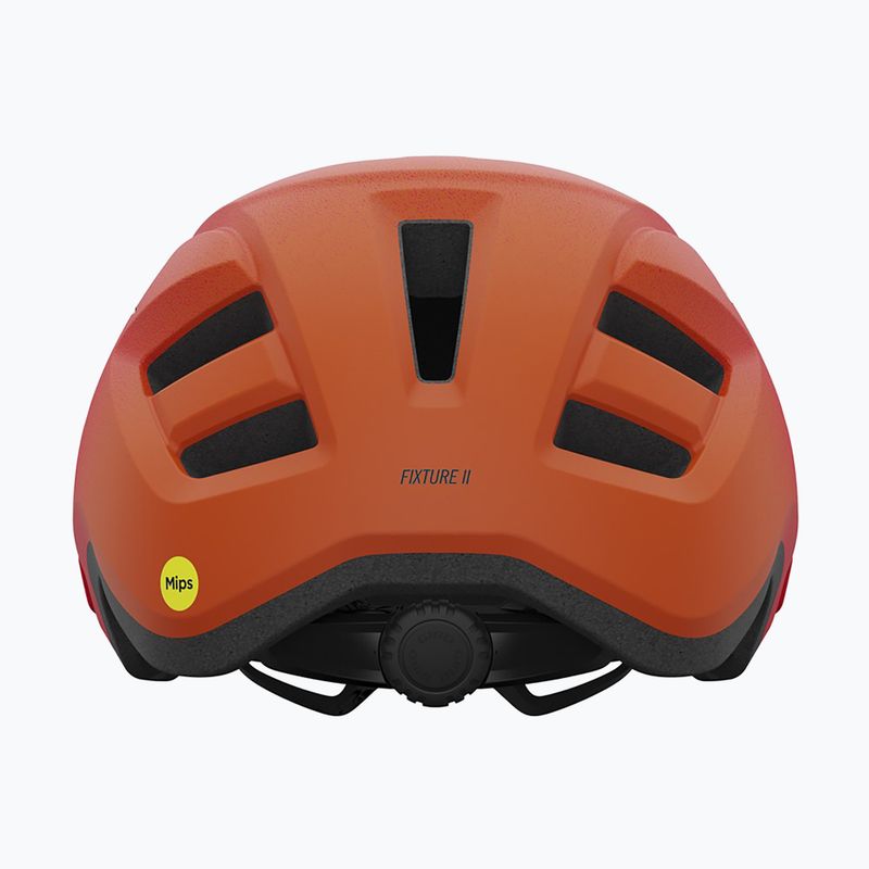 Casco da bici per bambini Giro Fixture II rosso opaco sfumato 3