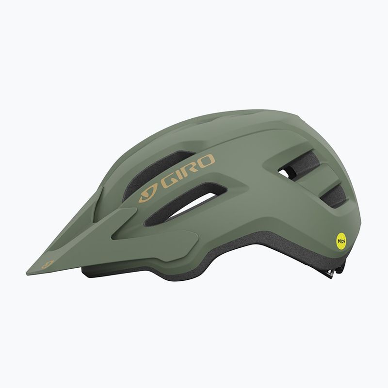 Casco bici Giro Fixture II verde siepe opaco/scuro squalo 2