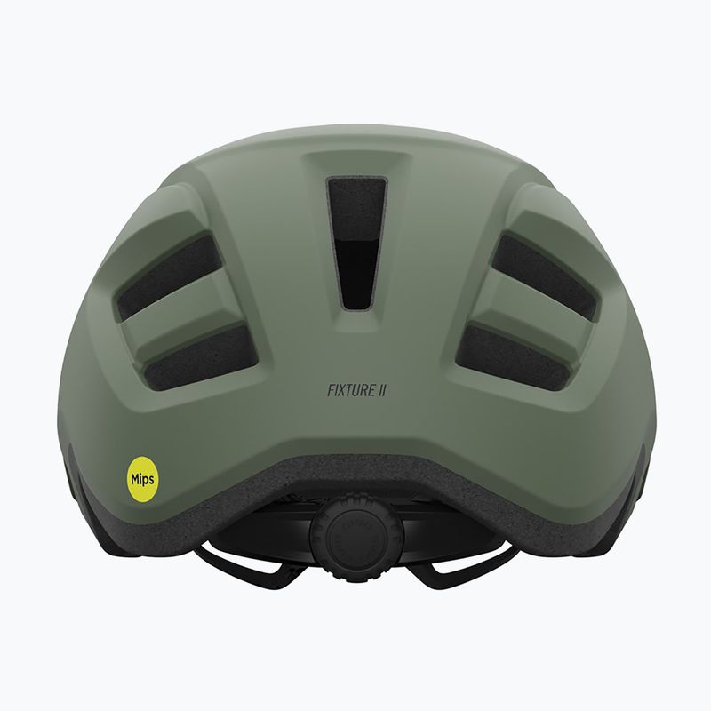 Casco bici Giro Fixture II verde siepe opaco/scuro squalo 3