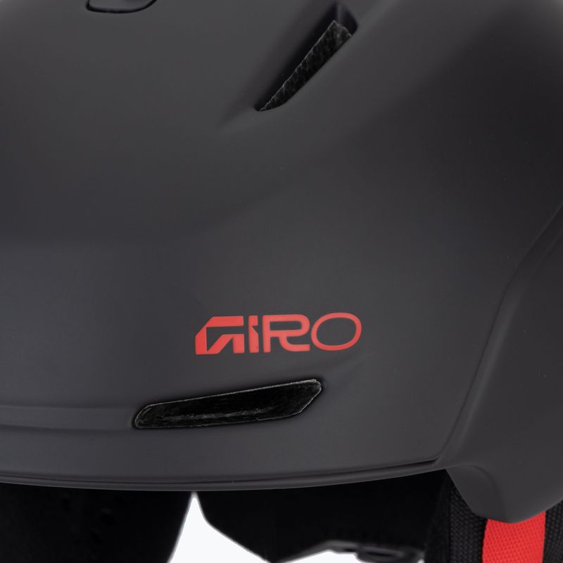 Casco da sci Giro Neo matte black red 7