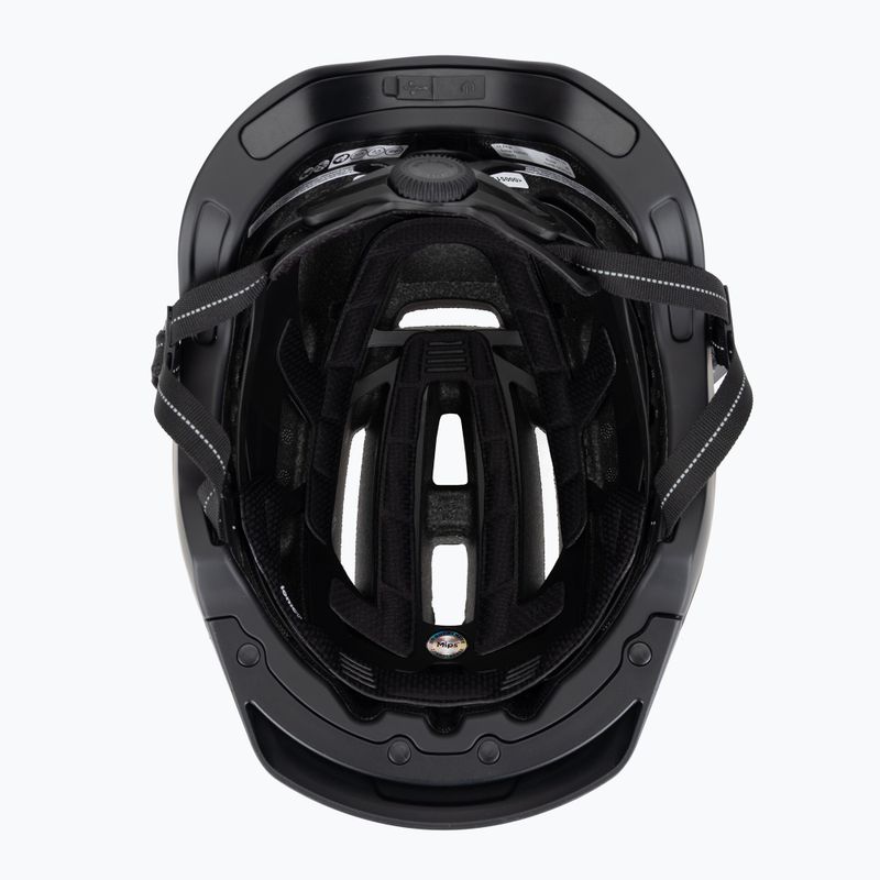 Casco da bici Giro Ethos Integrated MIPS LED nero opaco 5