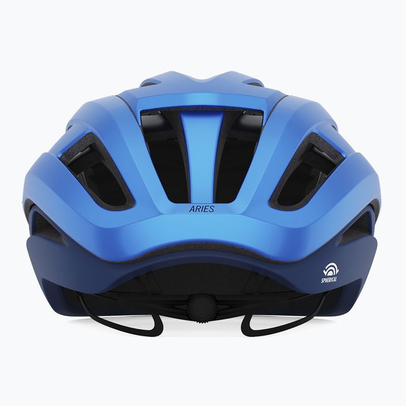 Giro Aries Spherical MIPS casco bici blu ano opaco 3