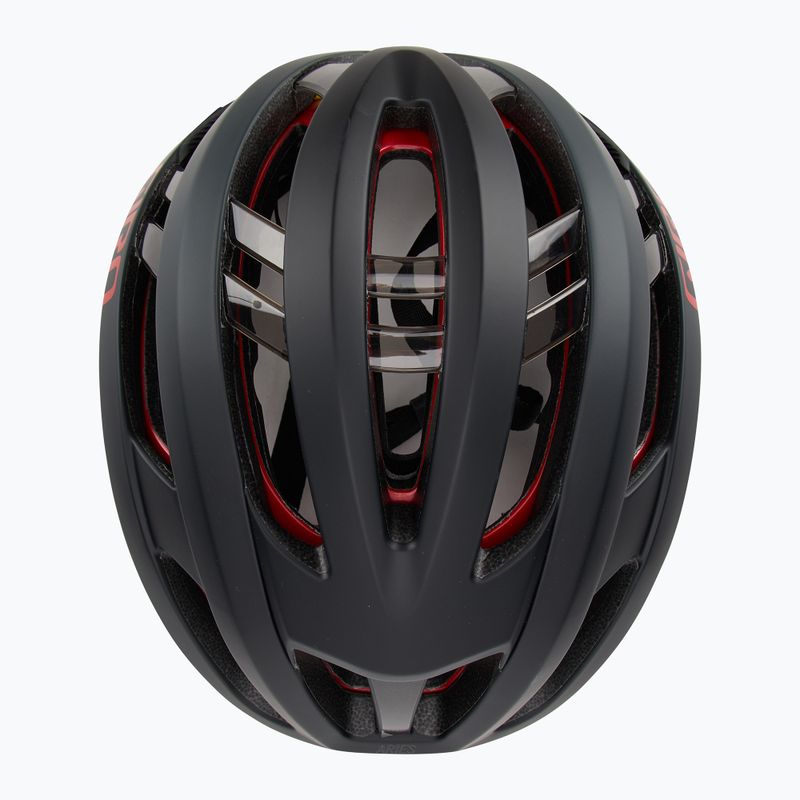 Giro Aries Spherical MIPS casco da bicicletta rosso carbonio opaco 5
