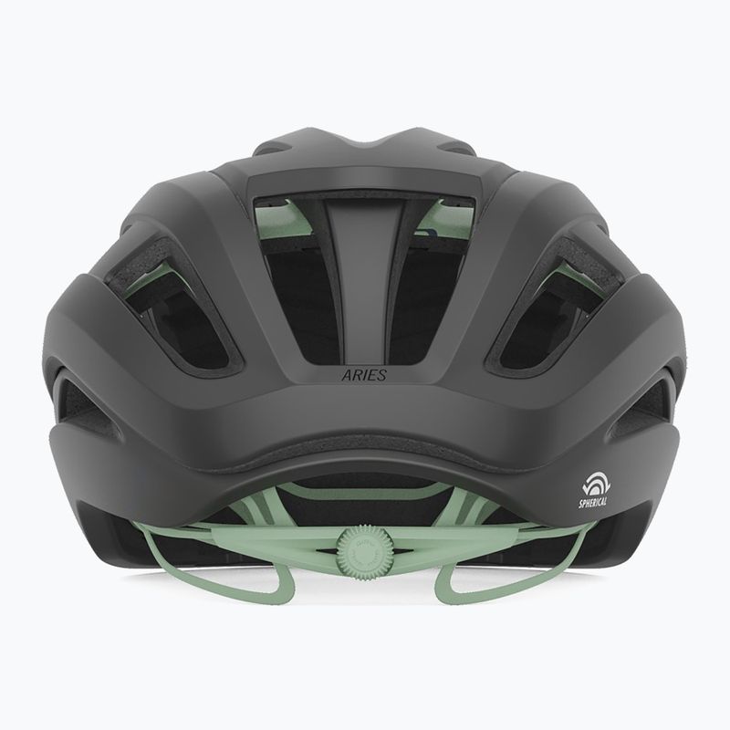 Giro Aries Spherical MIPS casco da bici verde carbone/spazio opaco 3