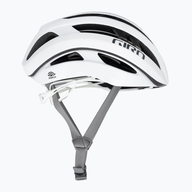 Casco da bicicletta Giro Aries Spherical MIPS bianco opaco 4