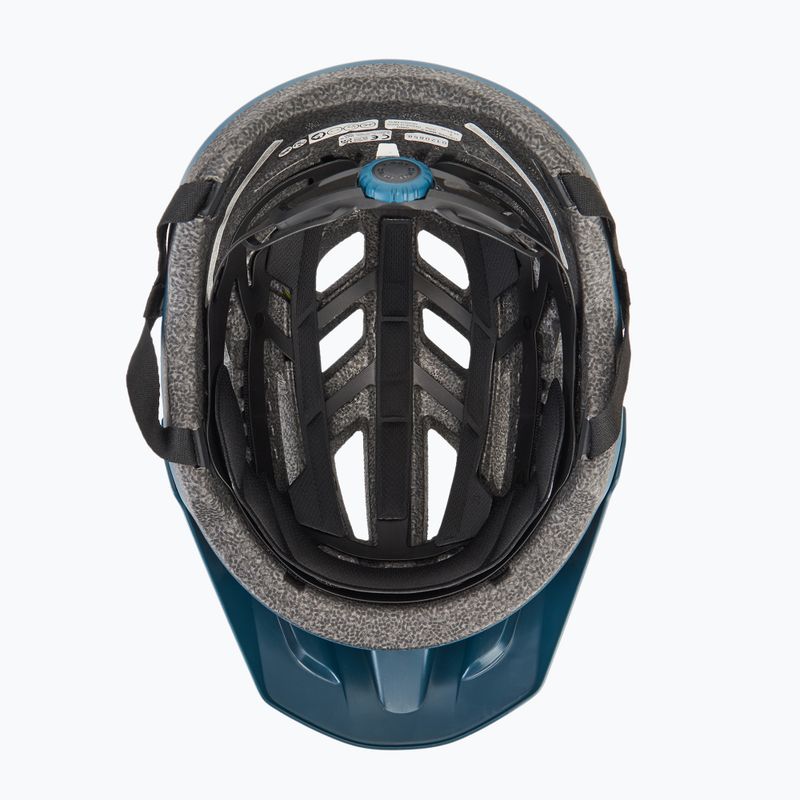 Giro Fixture II Integrated MIPS casco da bici blu porto opaco 5