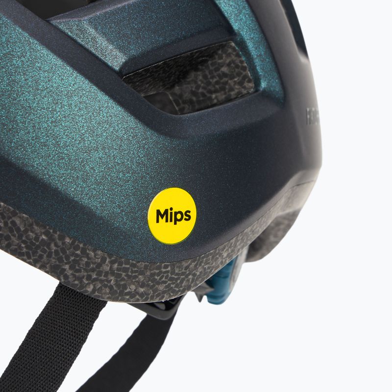Giro Fixture II Integrated MIPS W ano opaco harbor blue fade casco da bici 5