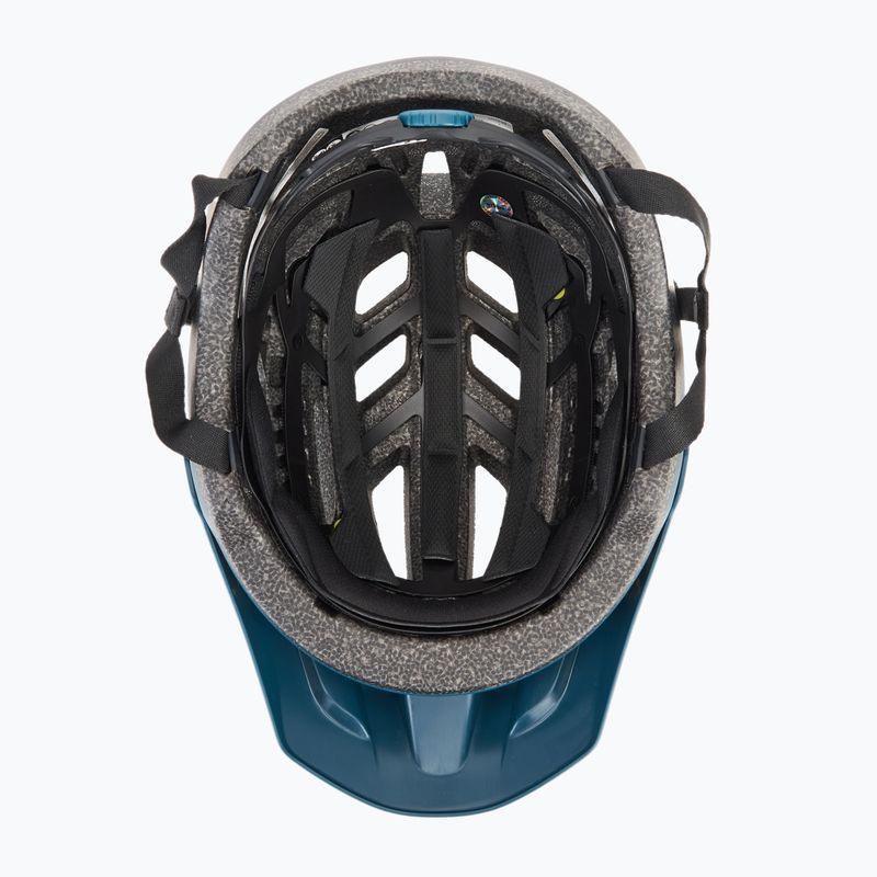 Giro Fixture II Integrated MIPS W ano opaco harbor blue fade casco da bici 6