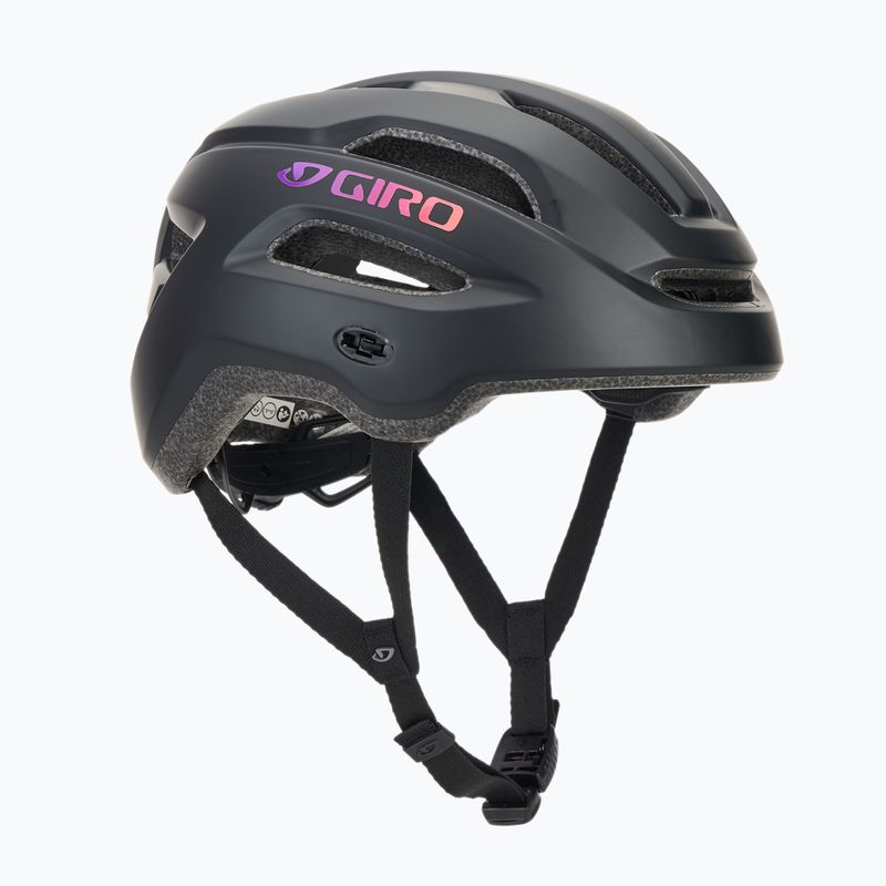 Giro Fixture II Integrated MIPS W casco da bici nero opaco/rosa 7
