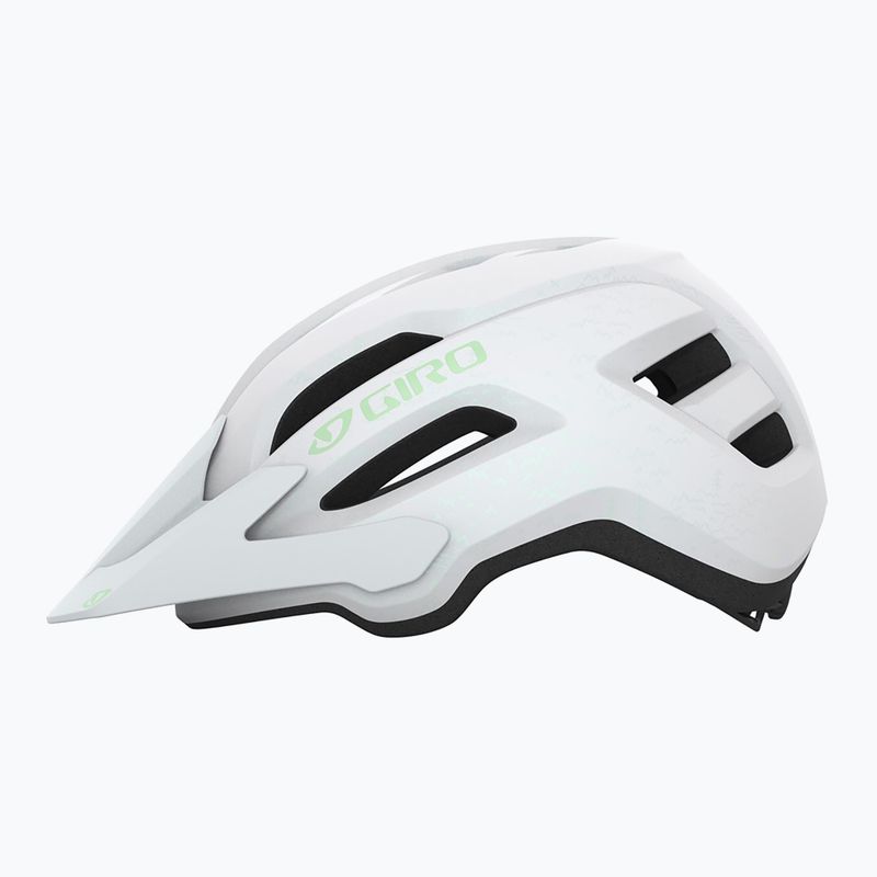 Giro Fixture II Integrated MIPS W casco da bici bianco opaco/verde perla 2
