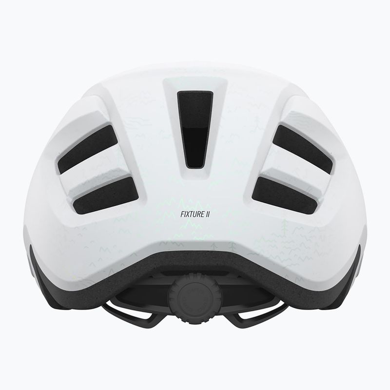 Giro Fixture II Integrated MIPS W casco da bici bianco opaco/verde perla 3