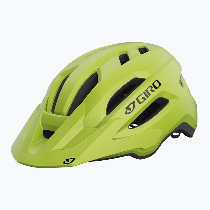 Giro Fixture II opaco ano lime casco da bici 7