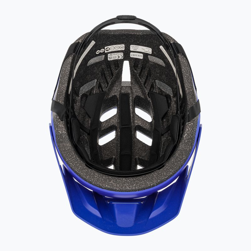 Giro Fixture II casco da bicicletta con finiture opache blu 6