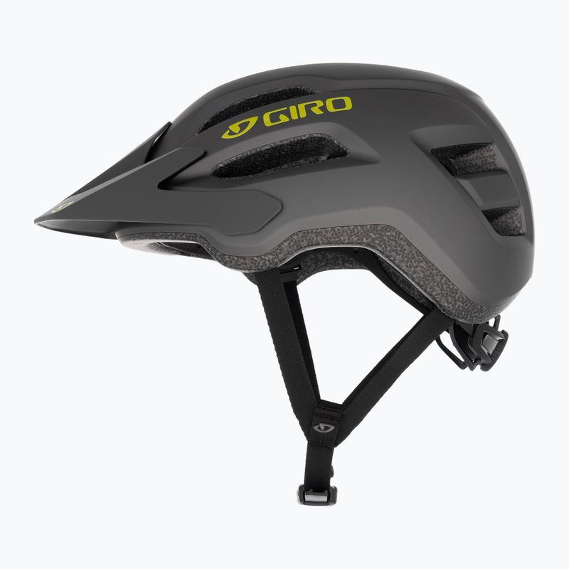 Giro Fixture II casco da bicicletta nero caldo opaco 5