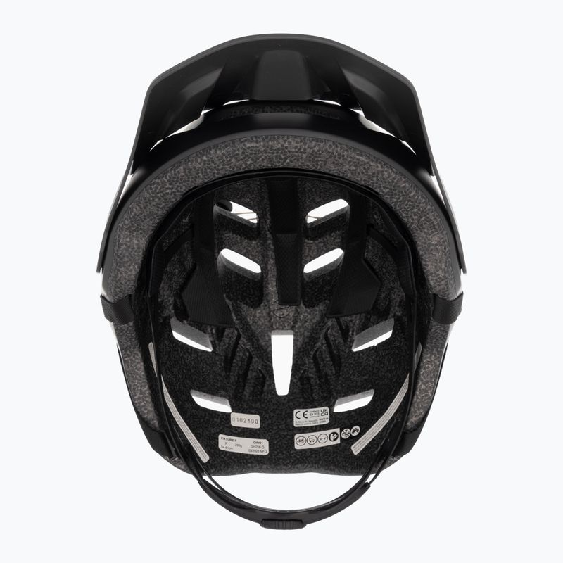 Giro Fixture II casco da bicicletta nero caldo opaco 6