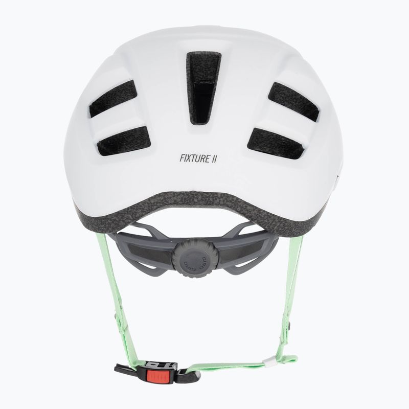 Casco da ciclismo da donna Giro Fixture II W bianco opaco verde perla 3